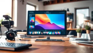 Explore the vibrant interface of 美图秀秀官网 showcasing innovative photo editing features.