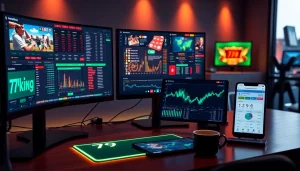 79king online gambling dashboard with live bets and 2025 UI