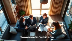 Collaborate with the professional team at https://www.mainorellis.com in a modern law office.