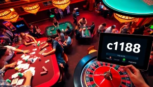 Experience the thrill of winning big at poker and roulette games on https://c168.info/, featuring vibrant gambling action.