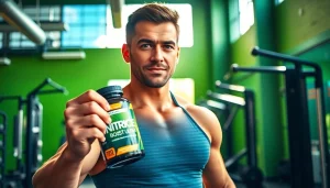 Nitric boost ultra results shown by fitness enthusiast enjoying vibrant health in the gym.