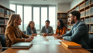 Engaging legal discussions about lawsuits at https://www.ihavealawsuit.com in a professional office setting.