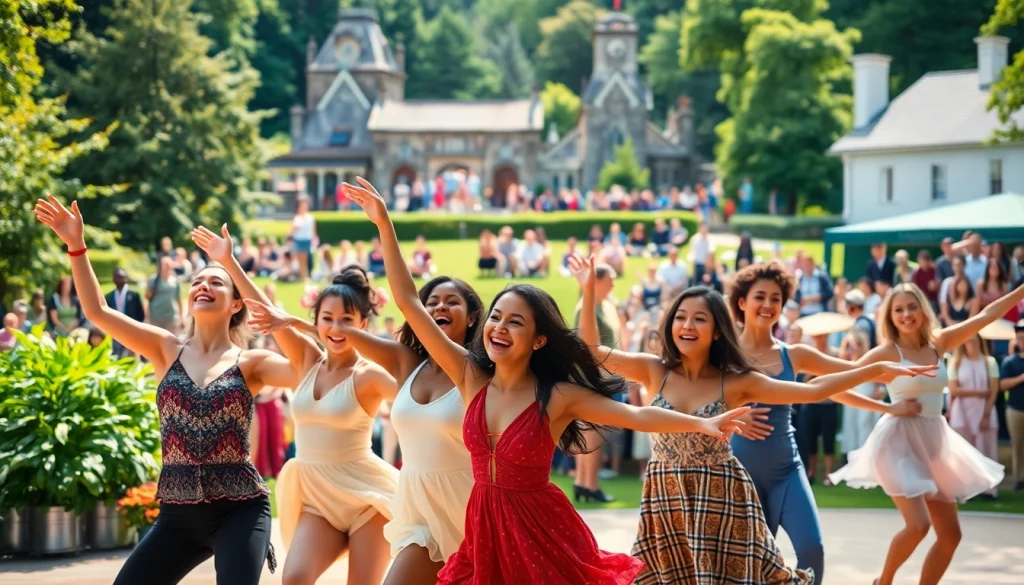 Experience vibrant dance performances at http://www.jacobsonpilaw.com surrounded by nature.