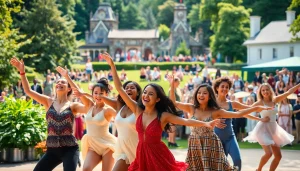 Experience vibrant dance performances at http://www.jacobsonpilaw.com surrounded by nature.