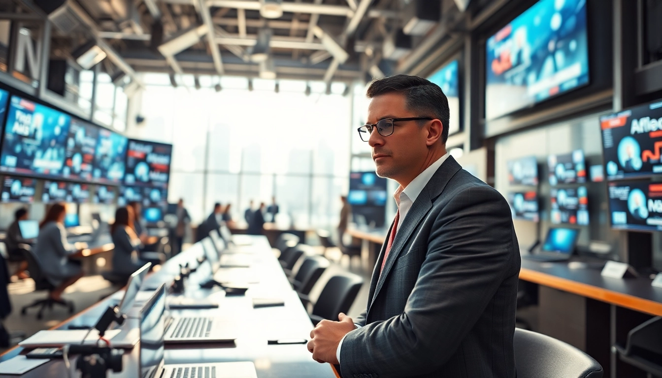 Capture the essence of journalism at https://newsharbor.com.ua with a professional journalist in a busy newsroom.