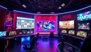 Menampilkan suasana permainan online di https://rusia777.com dengan interface modern dan penuh warna.