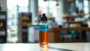Erleben Sie die Qualität von Oxva Liquid in dieser eleganten Präsentation des E-Liquids.