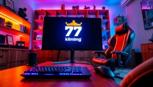 Gamers engaging with the 79king gaming setup, showcasing a dynamic experience.