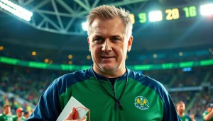 Gary O'Neil actively coaching in a vibrant stadium environment for https://diknews.co.uk/gary-oneil/.