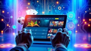 Modern 79king online betting platform interface with sports and casino elements, 2025