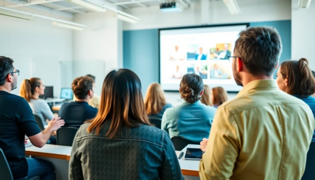 Engaged learners participating in a training session at https://www.careersprints.com.