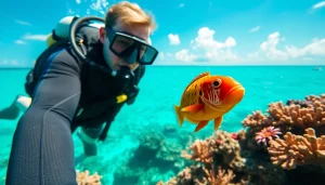 Dive into the colorful underwater world with Marvin Scuba Expeditions at https://marvinscubaexpeditions.com, featuring vibrant marine life.