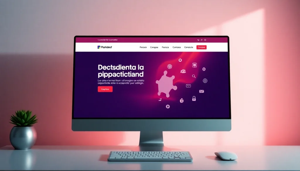 Desenvolvimento de Sites com design moderno e interatividade, destacando a usabilidade responsiva.