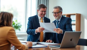 Consulting at https://www.steinhardtlawfirm.com with a Maryland workers' compensation attorney in a bright office.