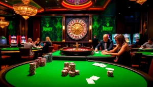 Betting enthusiasts enjoying a sophisticated gaming experience at kkwin casino.