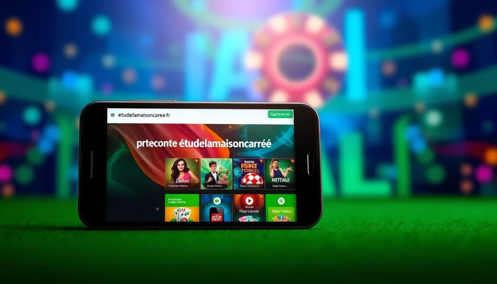 Visitez etudedelamaisoncarree.fr pour découvrir des plateformes de paris sportifs modernes et engageantes.