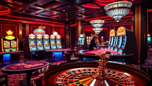 Experience thrilling gambling at gg88 with vibrant tables and sparkling slot machines.