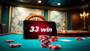 Experience the excitement of 33win đăng nhập with colorful casino elements and engaging gaming interfaces.