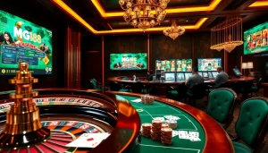 Experience the thrill of gambling at mg188s.com with vibrant casino tables and exciting games.
