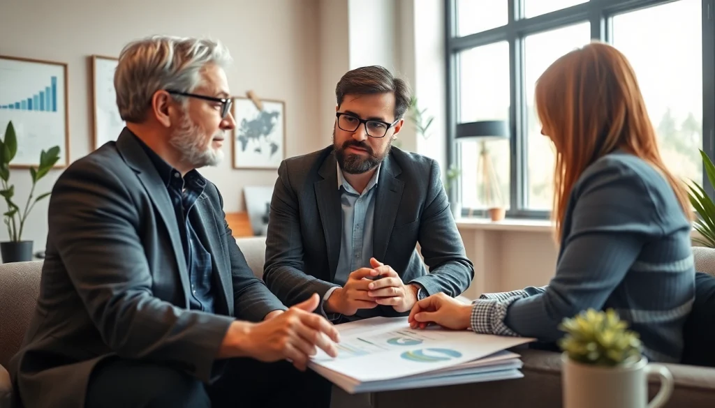 Engaging session with a business coach near me, enhancing growth strategies in a professional setting.