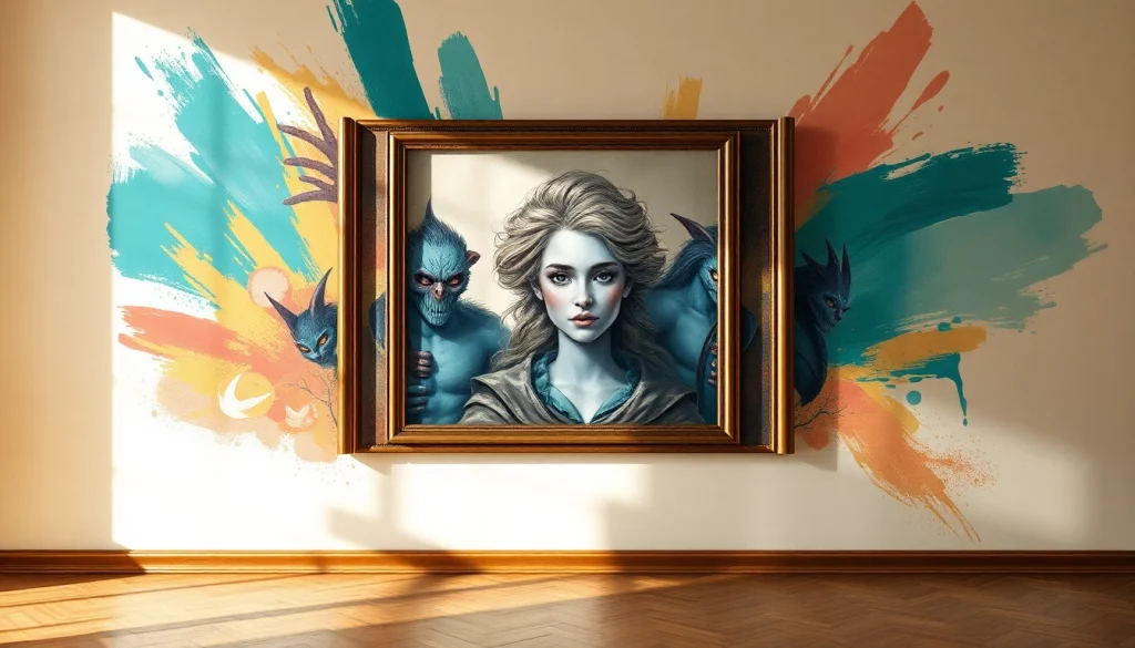 Create stunning personalized art at www.artface.co.uk with vibrant fantasy characters.