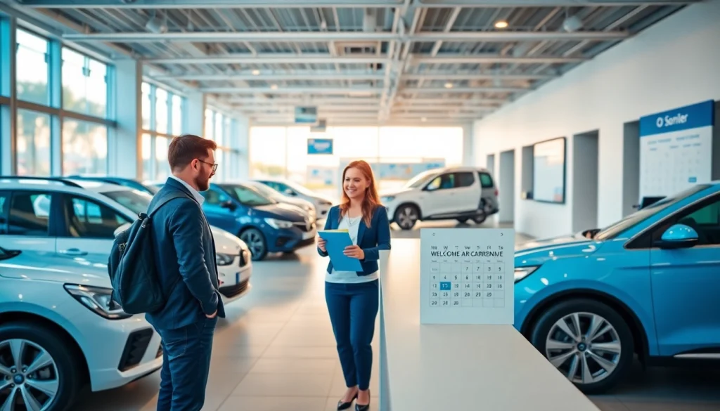 inchiriere masini at a welcoming car rental office in Chisinau, featuring friendly service and modern vehicles