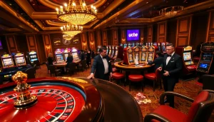 Experience thrilling gameplay at u88 with vibrant casino tables and exciting slot machines.