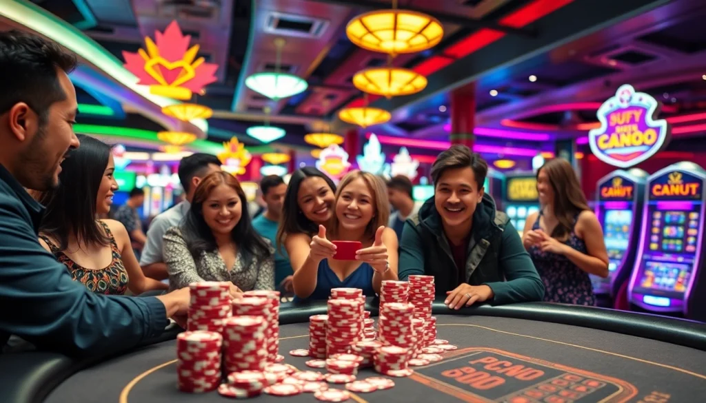 Experience the excitement of best online casinos in Canada with engaging games and vibrant atmosphere.