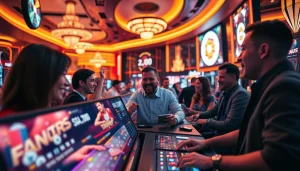 les joueurs s'amusent sur lecoincrea.fr dans un casino en ligne dynamique et engageant.