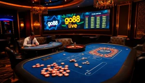 Experience high-stakes excitement at go88 live casino with professional dealers and vibrant gameplay.