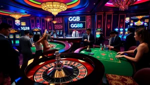 Experience winning thrills at GG88 with vibrant casino games and luxury ambiance.