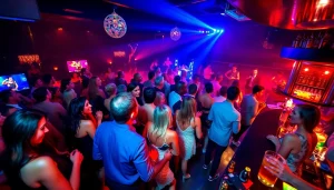 Energetic nightlife at Night club sxm with vibrant performances and signature cocktails.