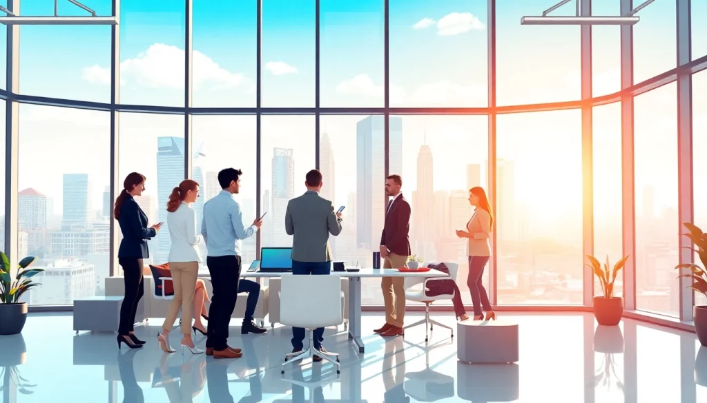 Showcase corporate collaboration at https://fidelitycorporate.com with modern office settings and teamwork.