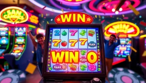 Jelajahi pengalaman gaming menyenangkan zoom188 dengan mesin slot berwarna-warni.