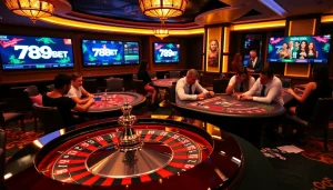 Experience the excitement of gambling at 789BET with engaging tables and thrilling games.