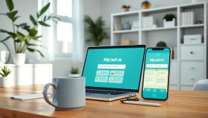 Protect your digital presence with the features of https://auhra.se displayed on devices.