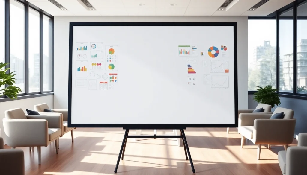 Utilisez un chevalet de conférence pour optimiser vos réunions au travail.