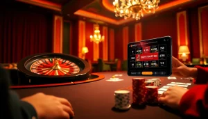 Betting excitement at https://xx88.vin/, with intense players at a vibrant casino table.