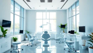 The best dental clinic in Malaysia showcasing a modern, welcoming interior with advanced dental technology and a calm atmosphere.
