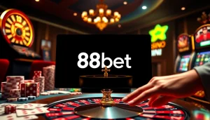 Experience thrilling gameplay at 88bet with exciting casino table games and vibrant slot machines.