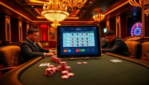 Experience the excitement of poker at https://888newco.com/ with professional players around an opulent table.