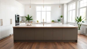 Transform your space with efficient home renovation ideas highlighting modern kitchen designs.