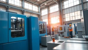 Diecasting Malaysia: Advanced manufacturing with precision machines in action.