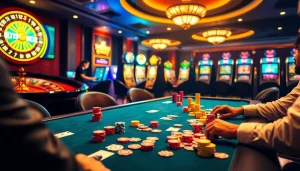 Experience thrill at https://net88x.net/ with poker games, roulette, and vibrant casino atmosphere.