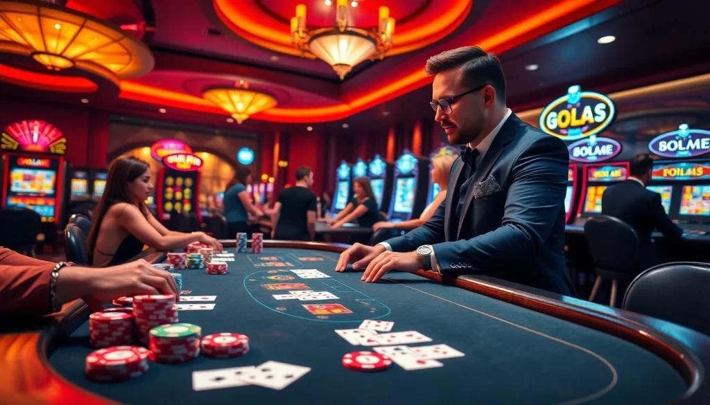 Experience the excitement at DOLA789 with professional dealers and vibrant casino games.