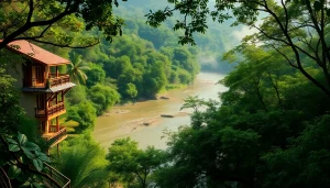 Dandeli resorts offering scenic river views and lush greenery for a perfect retreat.
