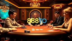 Experience the thrill of winning at 888TO's exclusive casino with professional games and exciting atmosphere.