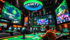 Menangkan besar saat bermain PLANET77 game dengan lingkungan permainan visual yang menarik.