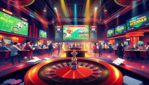 Experience the excitement of Thể Thao KG88 with dynamic sports betting action in a vibrant online casino setting.