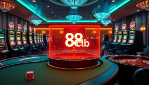 Experience the excitement of 88clb casino games featuring vibrant slots and poker action.